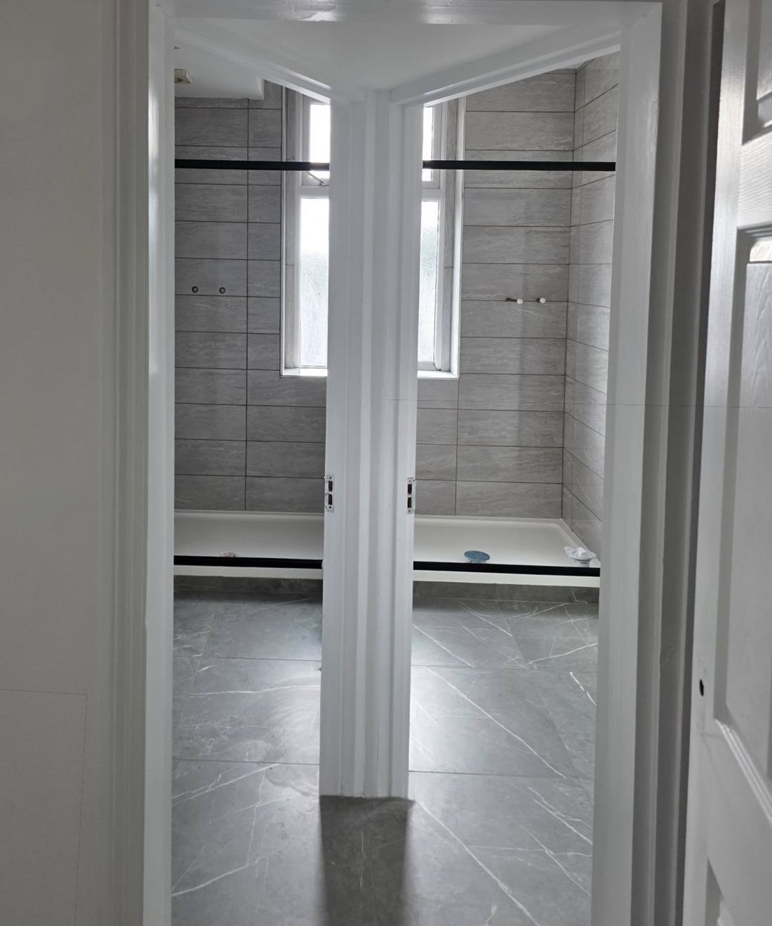 New shower room build
